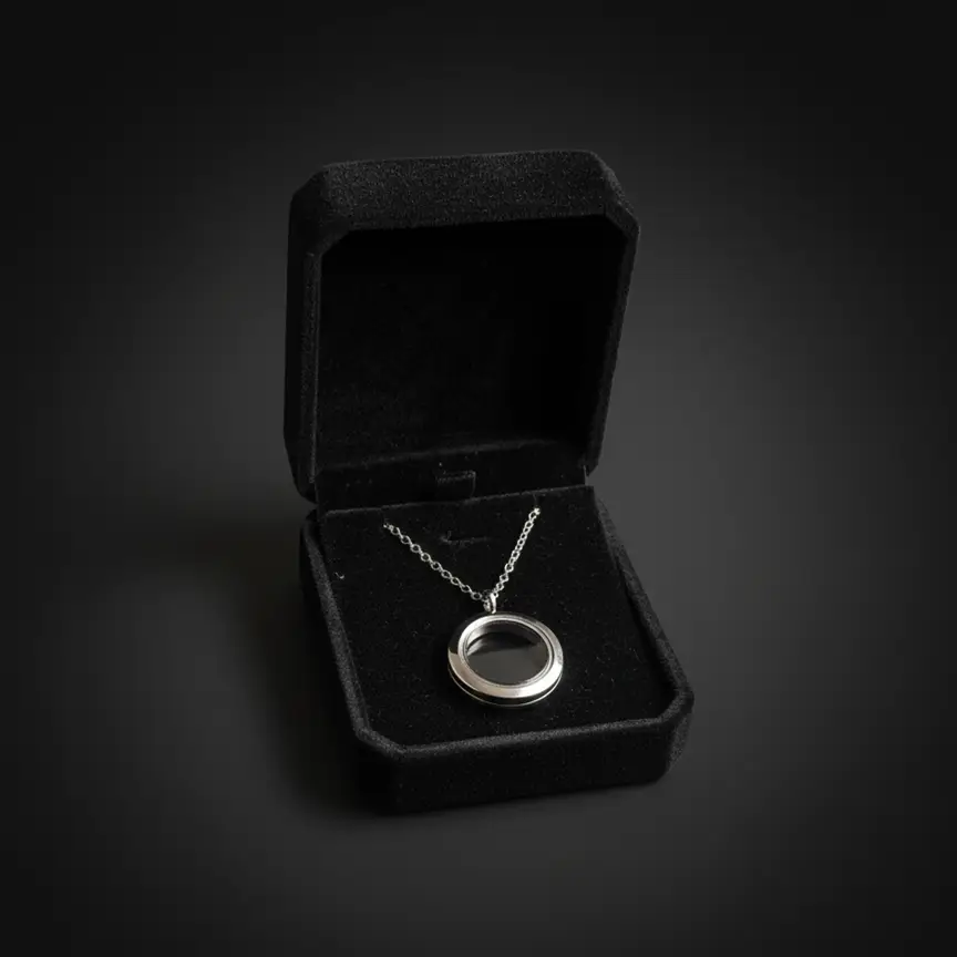 Colgante Cristal Transparente - Imagen 3